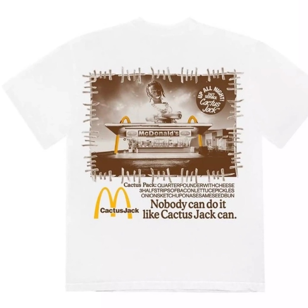 Cactus Jack x McDonald’s Vintage Tee